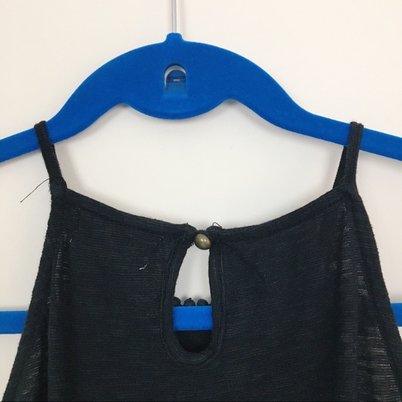 Altar'd State Metallic Lace High Neck Tank Top - Picture 8 of 10